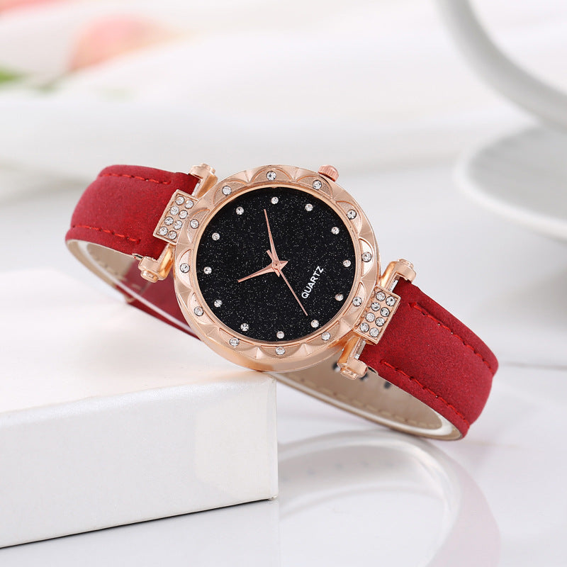 Star watch is simple and stylish