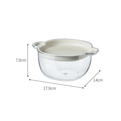 Double-Layer Plastic Draining Basket