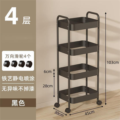 Mobile Storage Cart, Kitchen Organizer