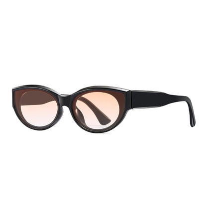 Western Cat Eye Face-Slimming Polarized UV Protection Sunglasses