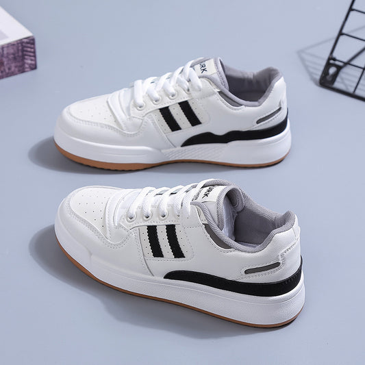 women's niche white shoes