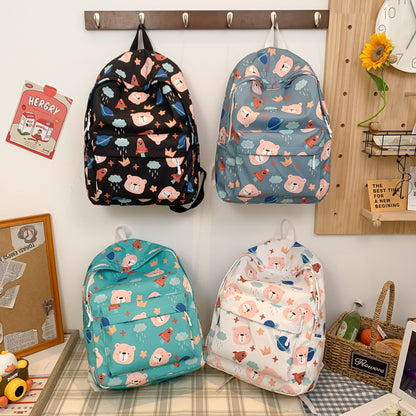 Student large capacity cute backpack