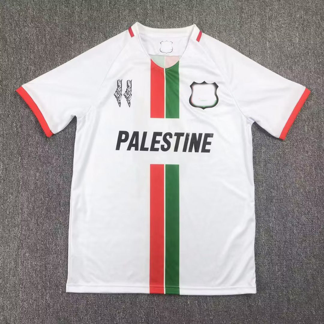 23-25 Palestine Rare Black White Camo Gray Black Pink Jersey