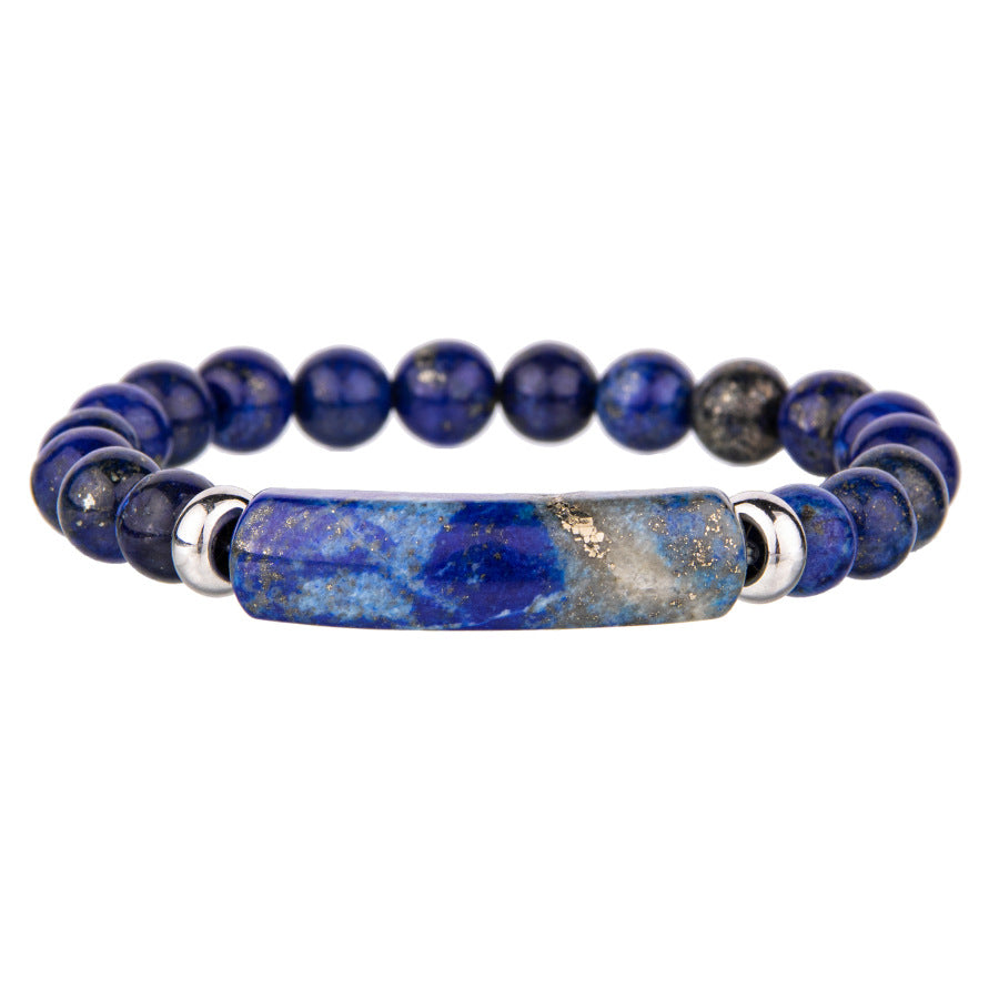 Crystal agate bridge bracelet