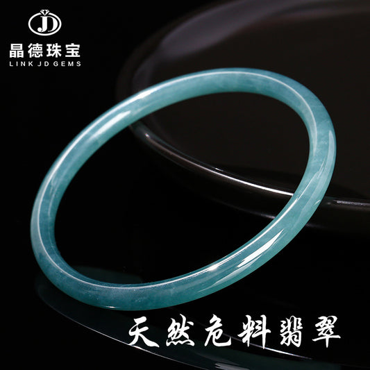 Natural dangerous material jadeite fine beauty strip bracelet