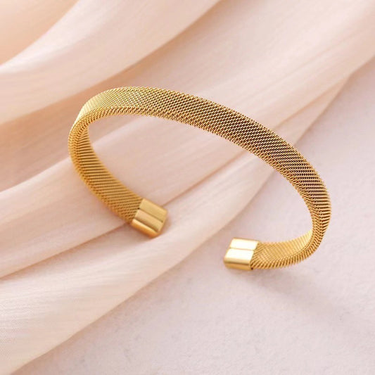 Fashion Stainless Steel Woven Bracelet Wholesale