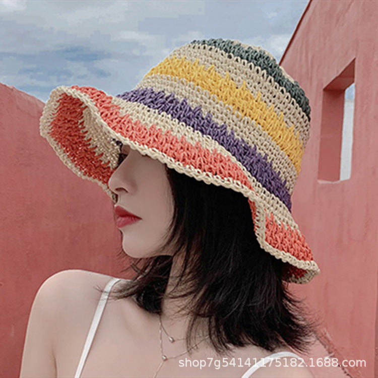 Handmade Foldable Crochet Sun Hat