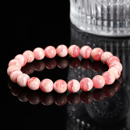 Natural Argentine pork belly red stone bracelet.