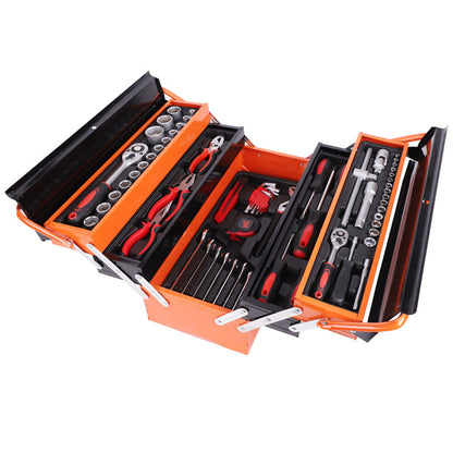 168-piece iron box toolbox multi-function wrench