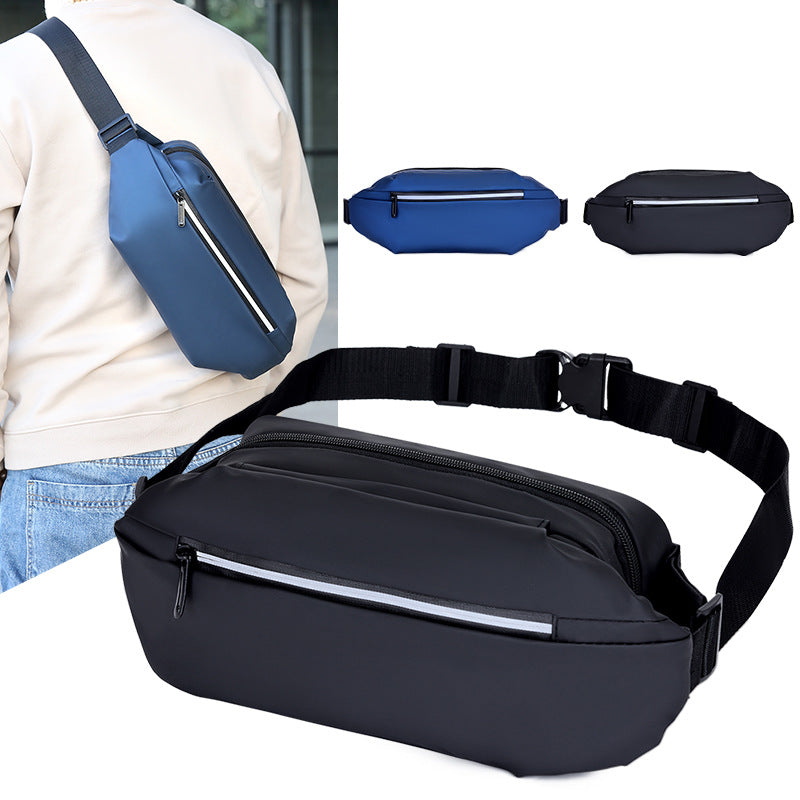 Multifunctional waterproof breast bag