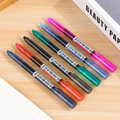 Color direct liquid ballpoint pen 12 colors