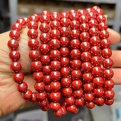 Cinnabar bracelet high purity