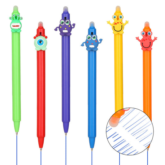 Little Monster Erasable Pen 0.5mm Crystal Blue Erasable Pen Refill