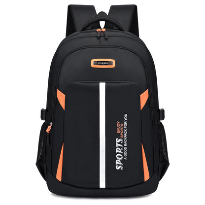 Fashion junior high school backpack men