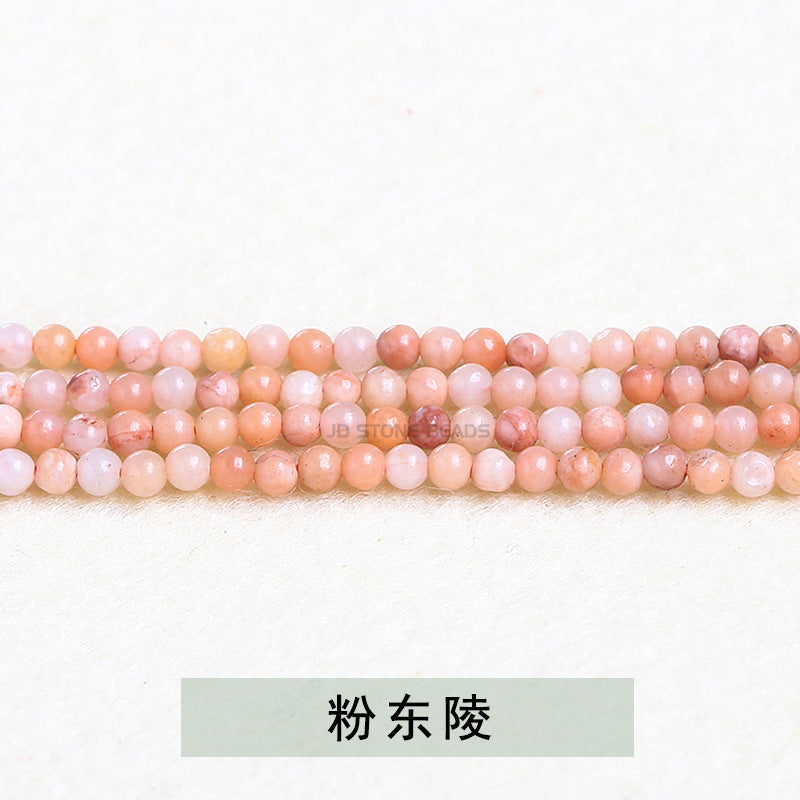 Very fine beads all kinds of crystal agate 2mm-3mm round beads