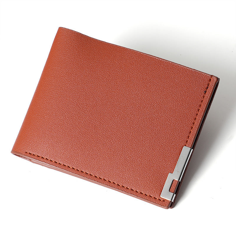 Men's horizontal multi-card wallet