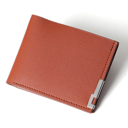 Men's horizontal multi-card wallet