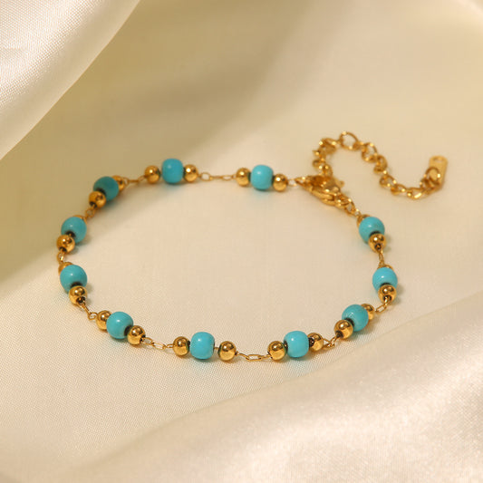 Turquoise Geometric Bracelet