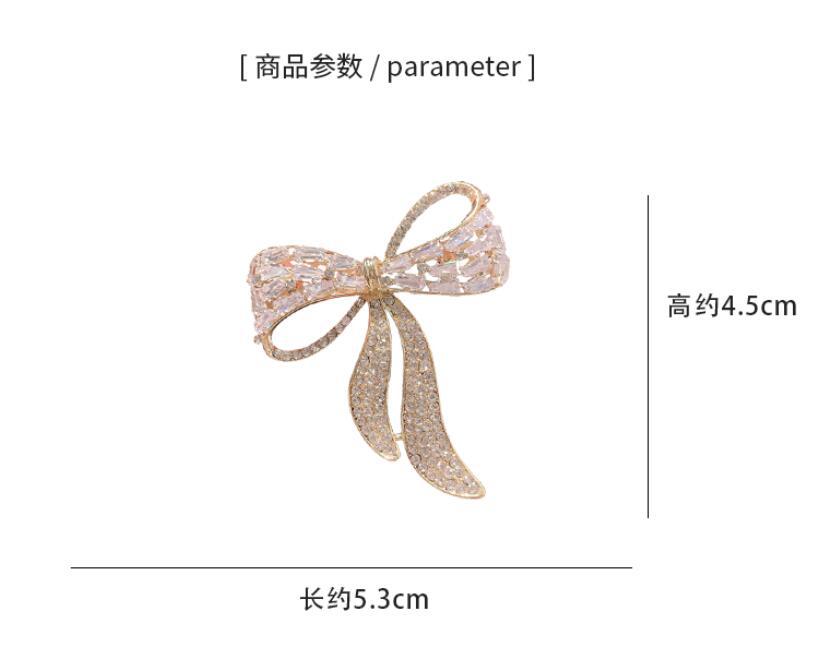 Light Luxury Bow Brooch