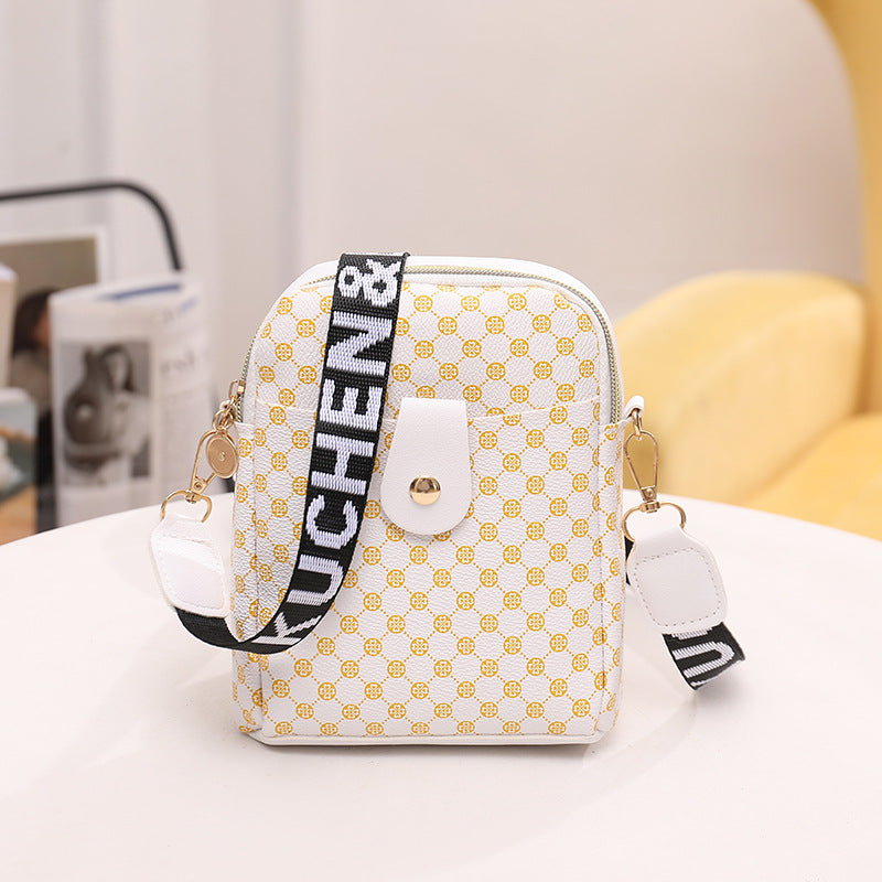 Wholesale shoulder bag printed shoulder strap messenger bag