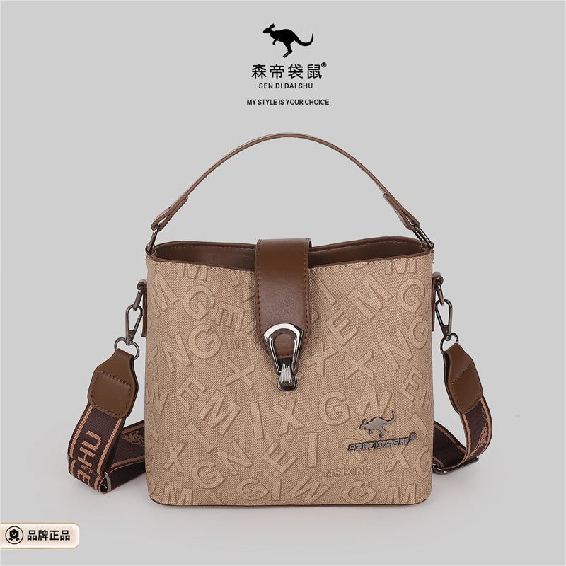 Fashion Printed Tote Bucket Bag