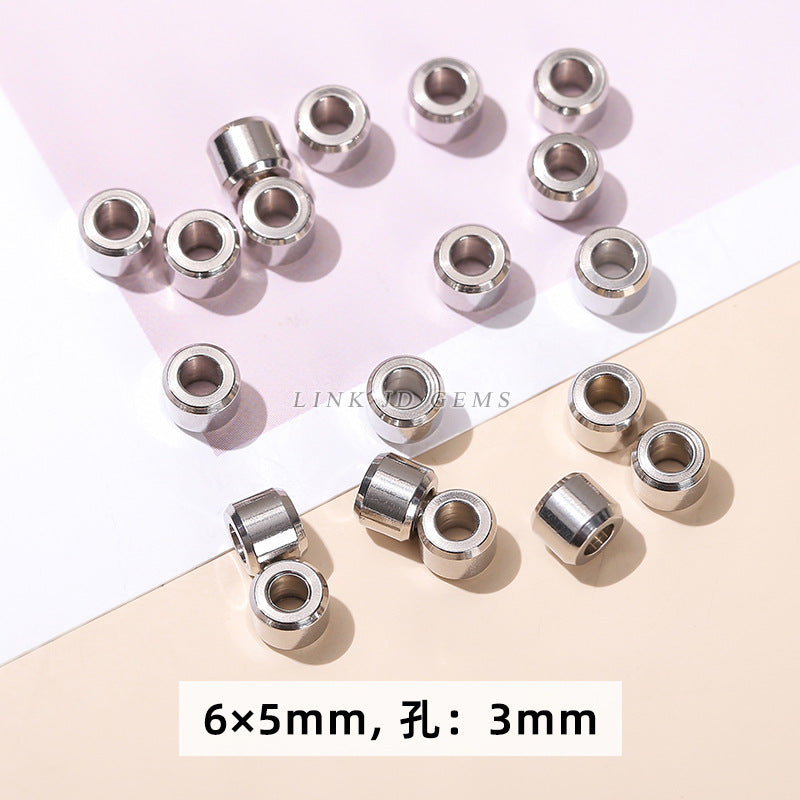 Stainless steel hammer beads loose beads