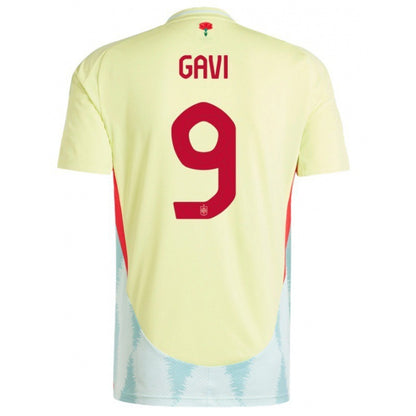 24 Euro Spain Home Away 9 Gavi 7 Morata 26 Pedri Jersey