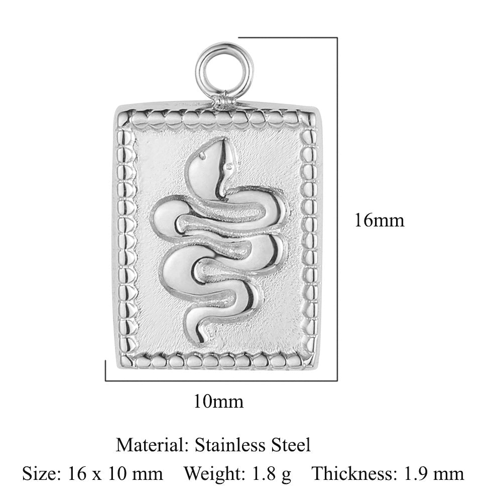 Accessories Dolphin Seahorse Stainless Steel Pendant