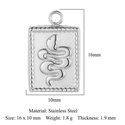 Accessories Dolphin Seahorse Stainless Steel Pendant