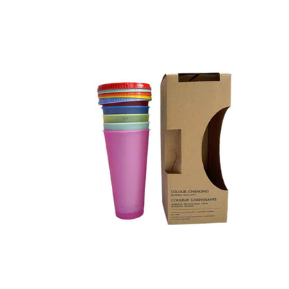 Factory straight out temperature sensing cold color changing cup