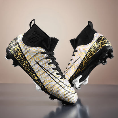 Authentic High-Top Long Stud Soccer Shoes