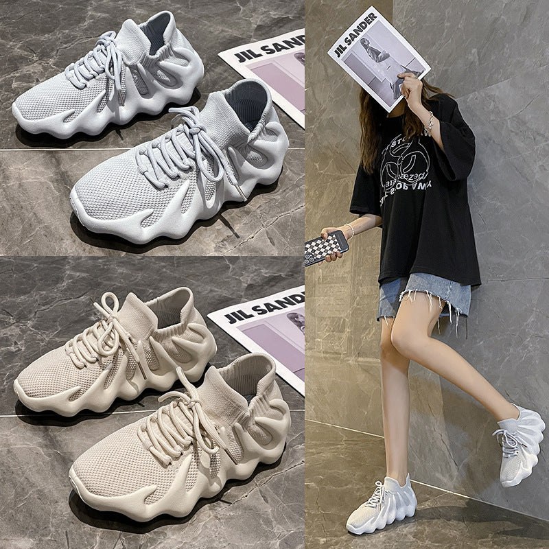 New style coconut shoes women's breathable mesh shoes