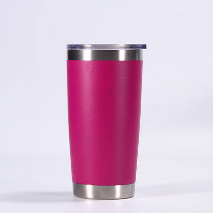 20Oz painted male double-layer stainless steel thermos cup