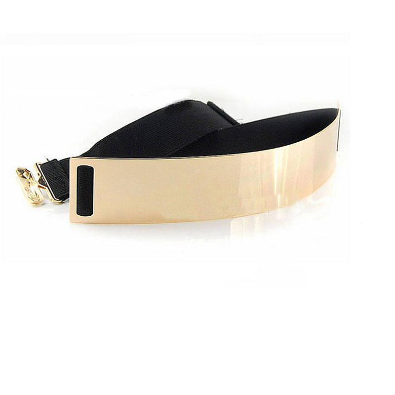 4CM wide metal sequined belt