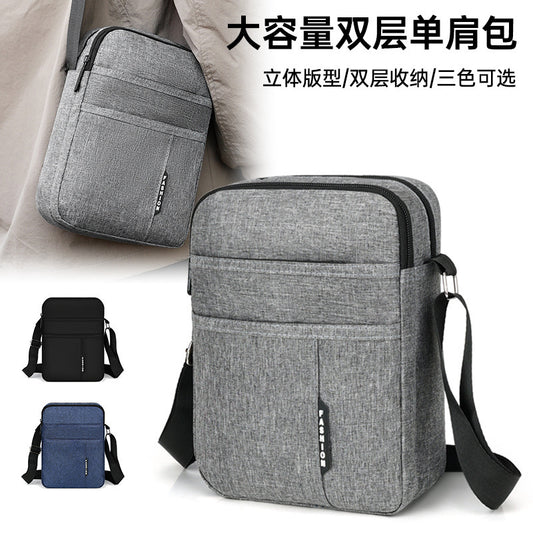 Crossbody bag casual men's multi-function