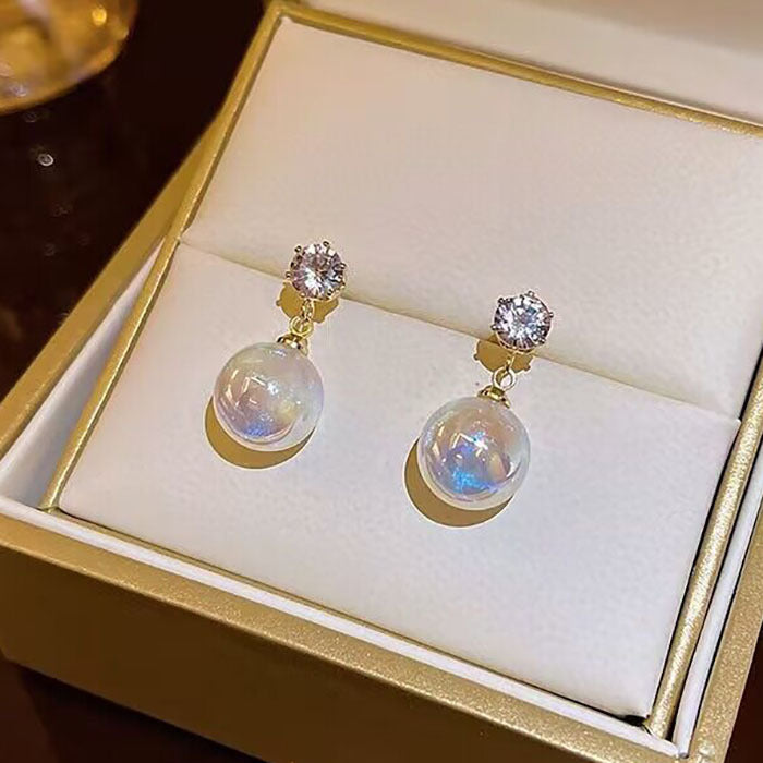 Mermaid Ji pearl earrings