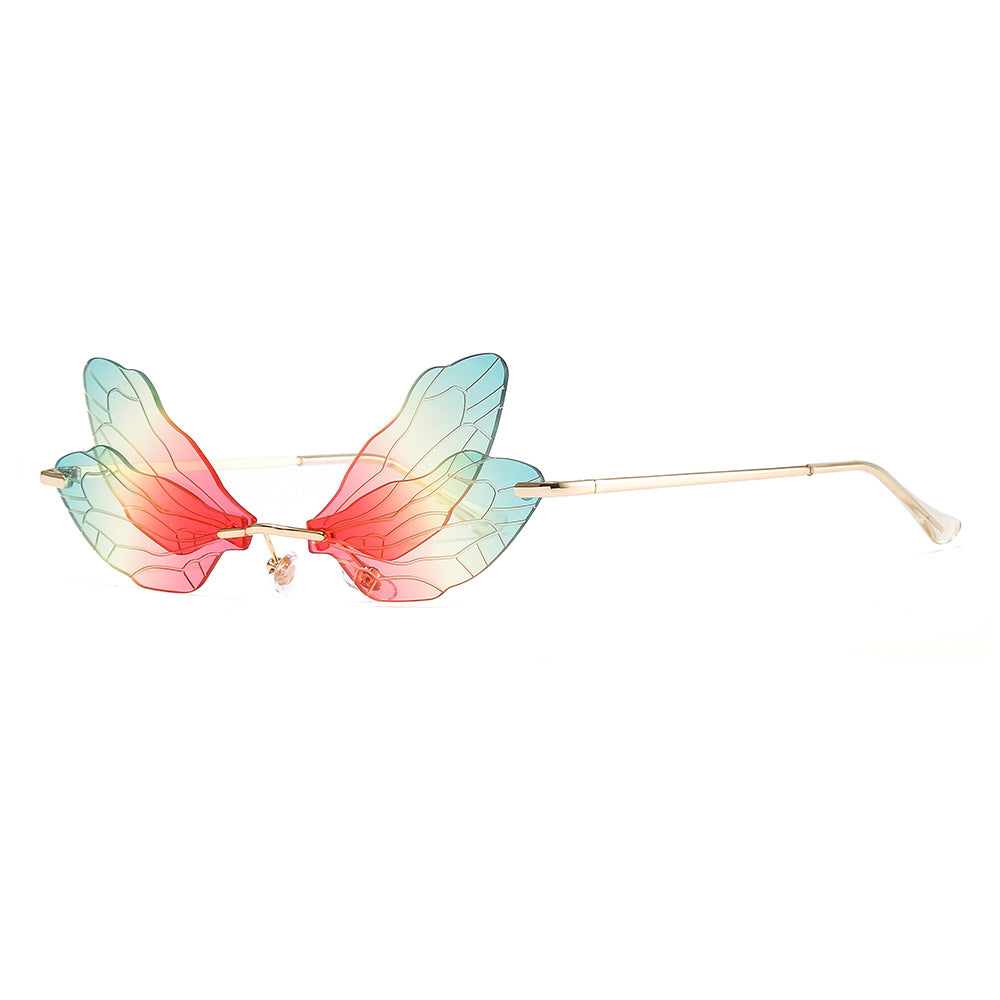 New Dragonfly Frameless Sunglasses