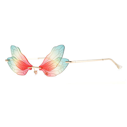 New Dragonfly Frameless Sunglasses