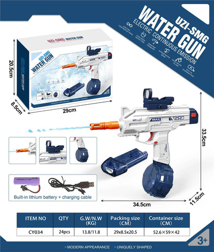 Large Capacity Rechargeable Auto Water Gun