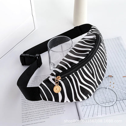 Versatile Fashion Printed Breast Bag