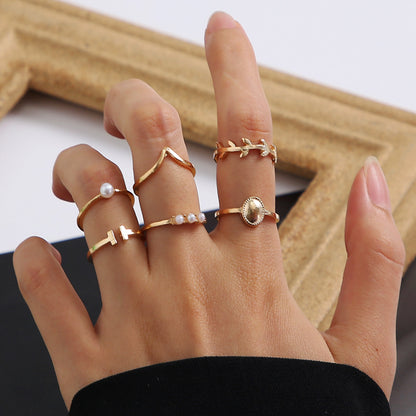 Vintage Ring 6-Piece Set