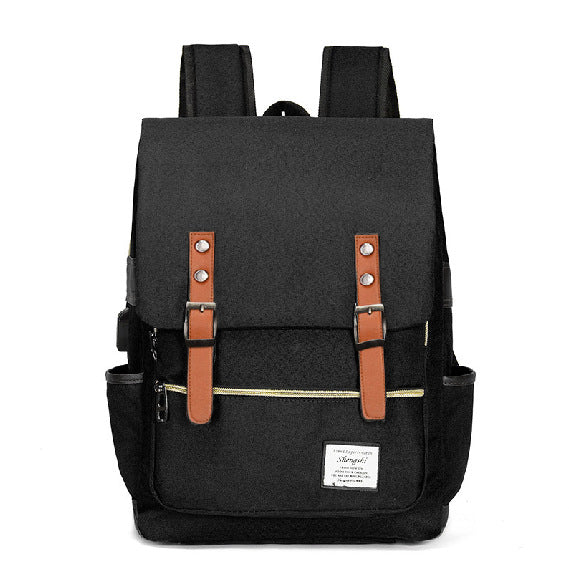 Vintage Outdoor Canvas Travel Backpack