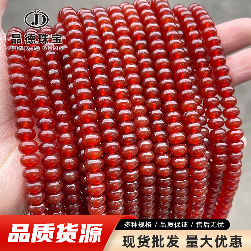 6/8Mm natural agate abacus beads loose beads