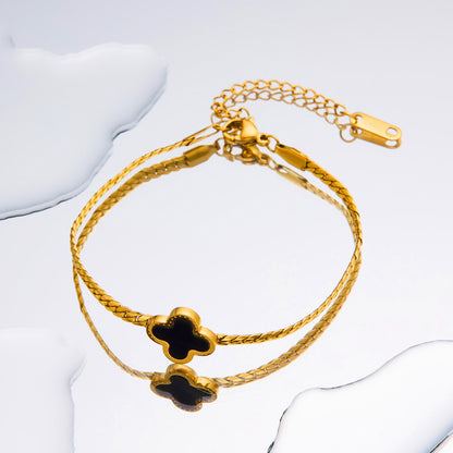 Lucky Clover Bracelet Geometry