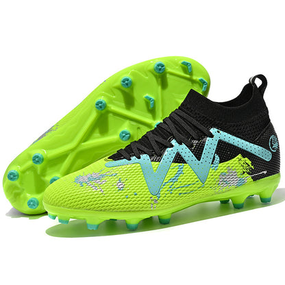 High-Top Soccer Shoes TF Studs