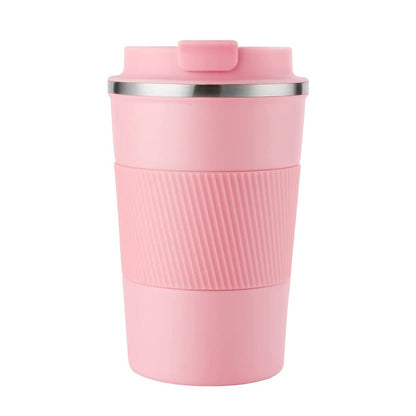 Stainless steel coffee cup double layer vacuum