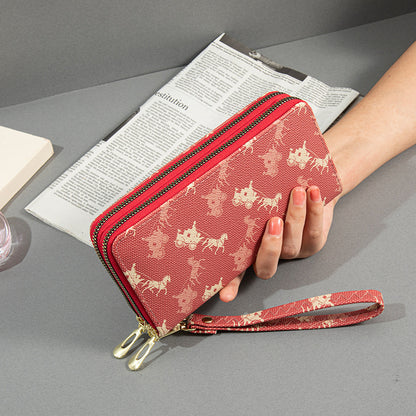 Printed clutch bag wholesale wallet