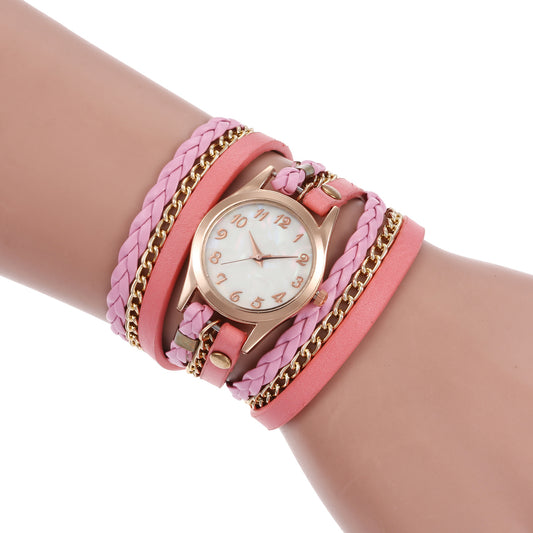 Wish Woven Wrap Women's Quartz Watch