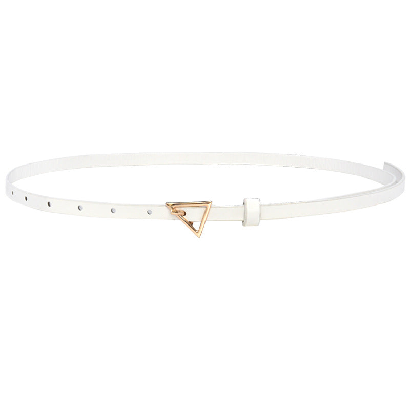 Triangle Buckle Belt Ladies Belt