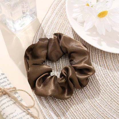 Women's large hair band solid color hair accessories